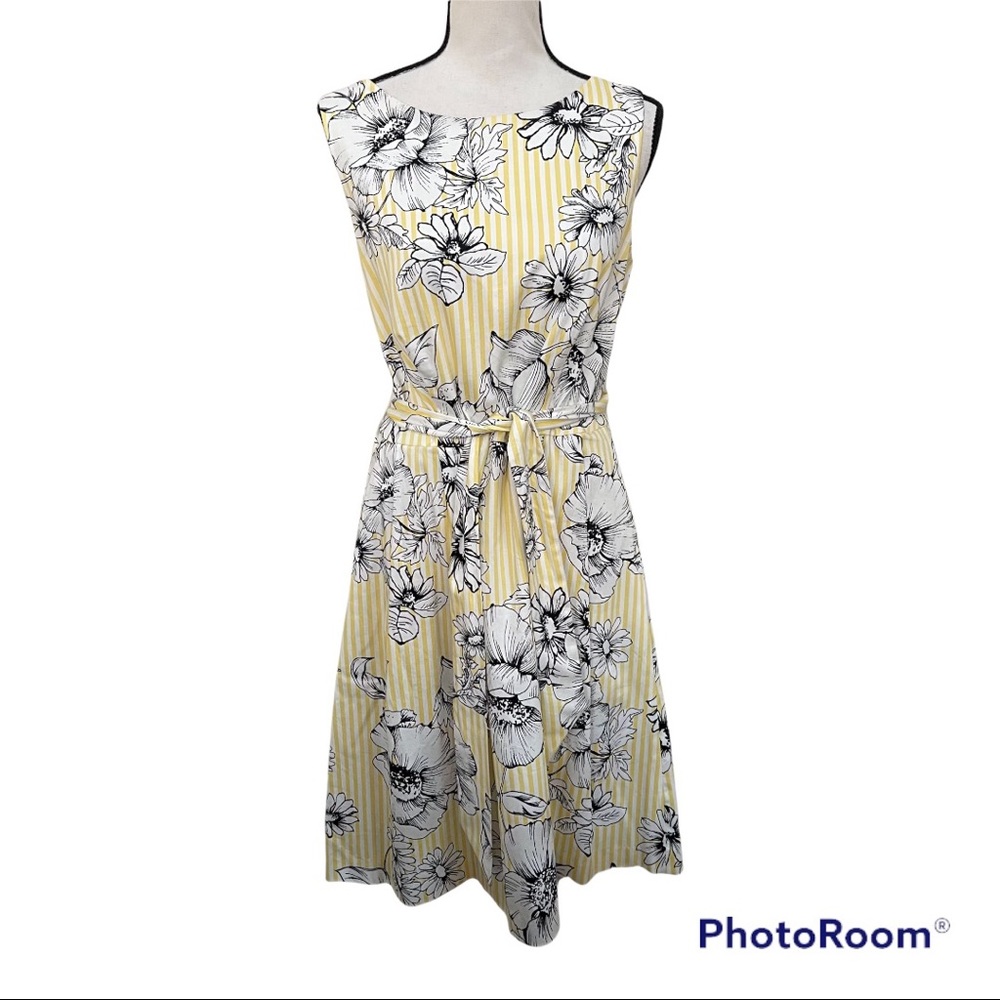 Anne Klein floral dress, size 10, excellent condition